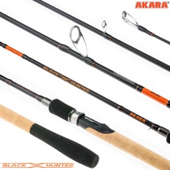 Спиннинг Akara Black Hunter 902 XH, углеволокно, штекерный, 2.7 м, тест: 28-80 г, 227 г